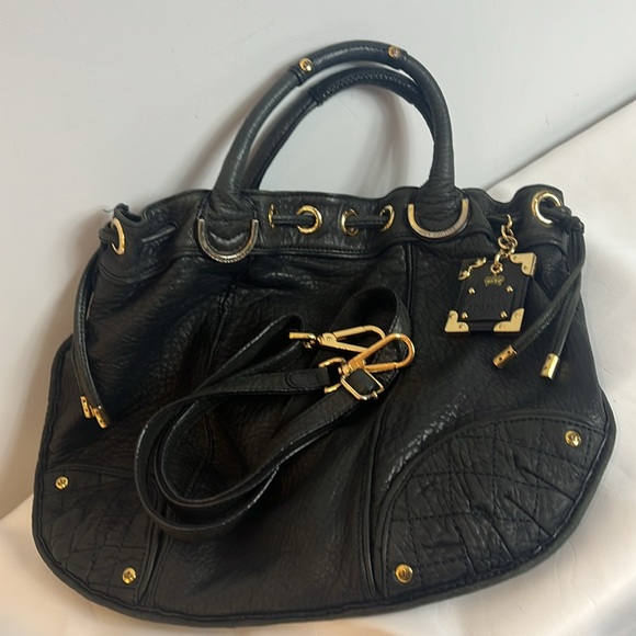 Juicy Couture Vintage Black Leather Bag - Picture 17 of 17